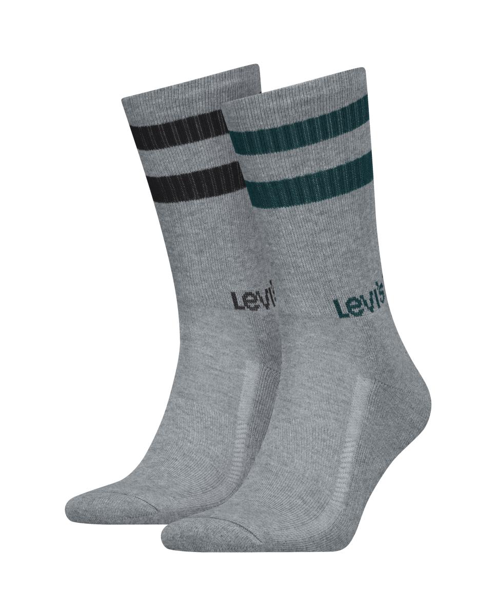 Calcetines de media caña de Levi's® (pack de 2) - Gris Gris-2