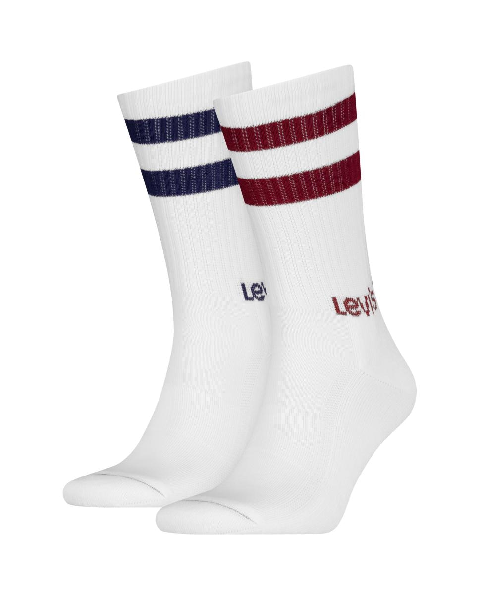 Calcetines de media caña de Levi's® (pack de 2) - Blanco Blanco-2