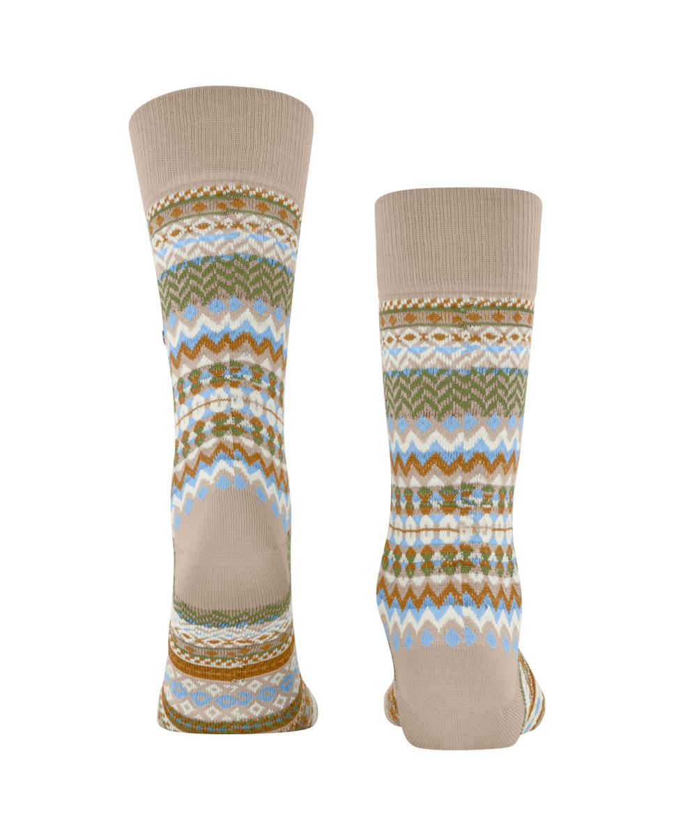 Calcetines caballero cenefas - Burlington - Beige Beige-2