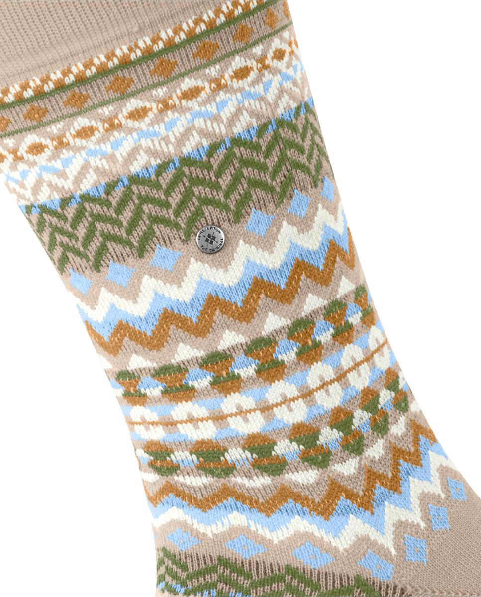 Calcetines caballero cenefas - Burlington - Beige Beige-5