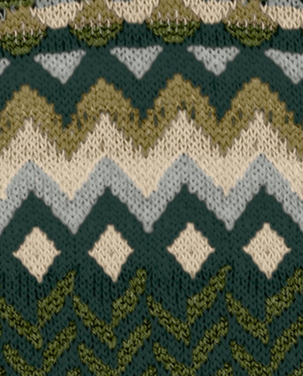 Calcetines caballero cenefas - Burlington - Verde Verde-6