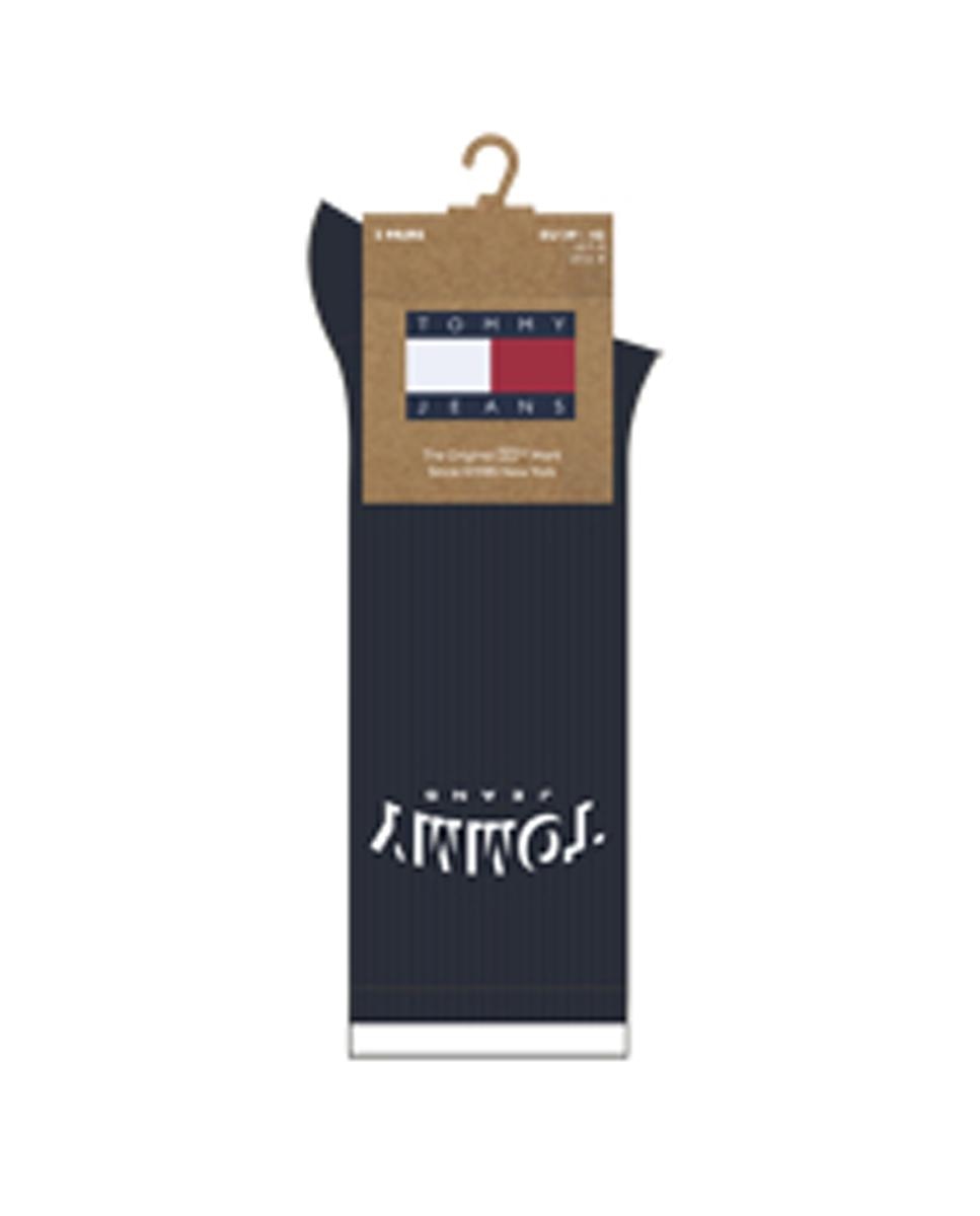 Imagen 3 de Calcetines de media caña unisex de Tommy Jeans (pack de 2) - Azul marino Azul marino