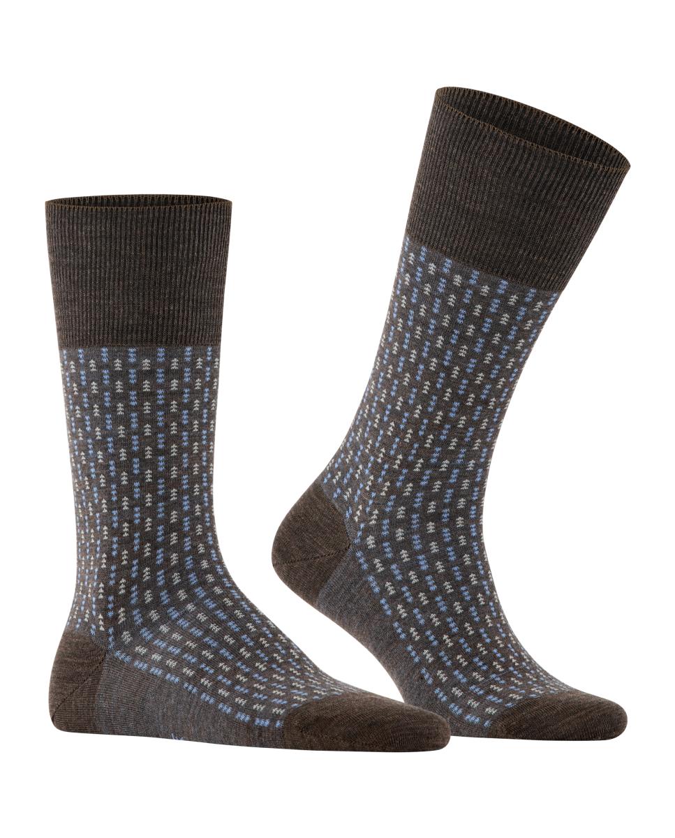 Imagem 0 de Meias Estampadas de Lã Merino