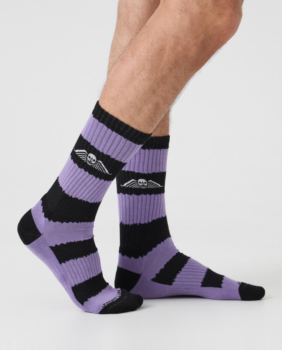 Meias Beetlejuice Ondas Athletic. Preto-2