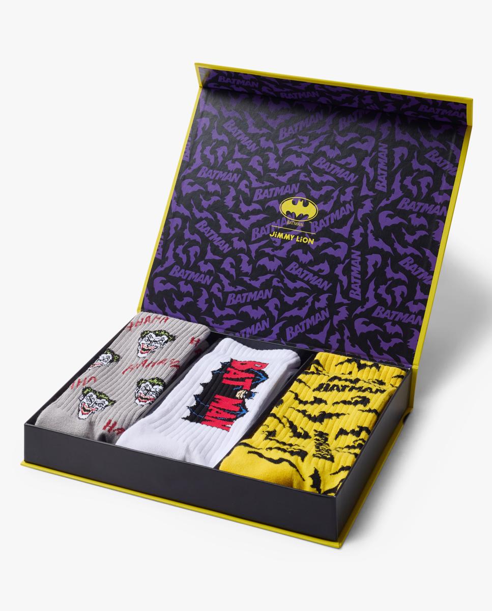 Imagem 0 de Pack de Três Pares de Meias Batman.