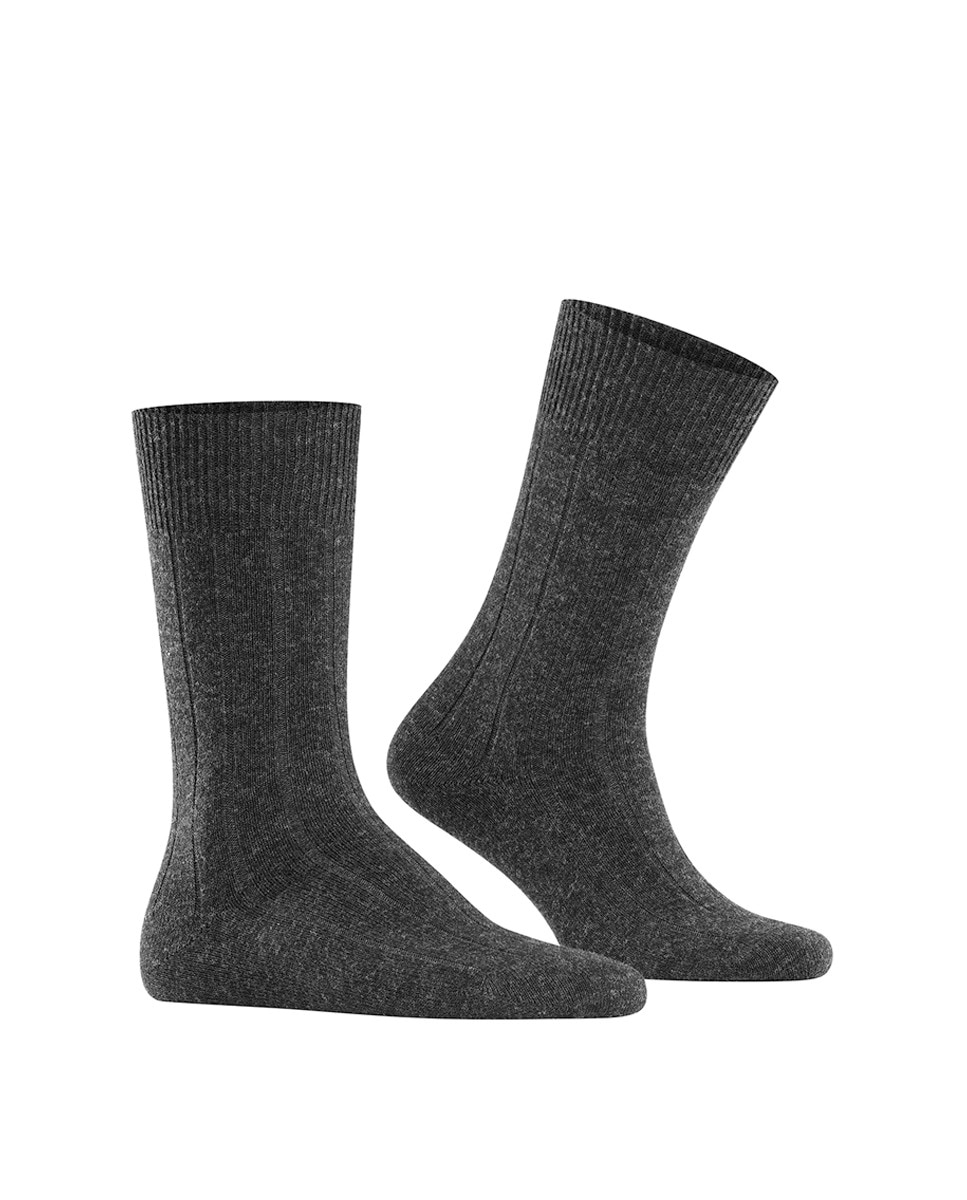 Imagen 1 de Calcetines cortos de hombre de lana y cachemira - Falke - Gris Gris