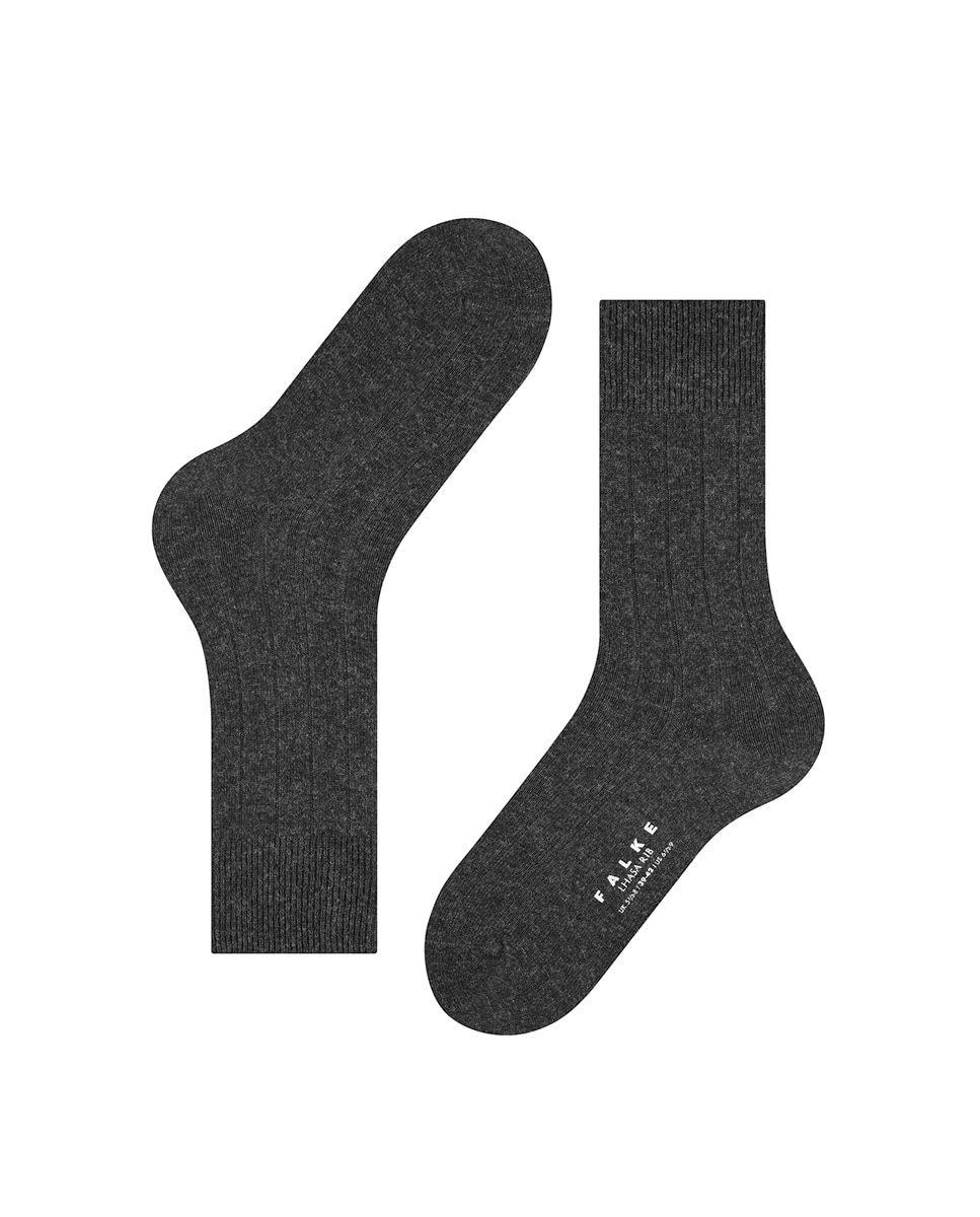 Imagen 4 de Calcetines cortos de hombre de lana y cachemira - Falke - Gris Gris