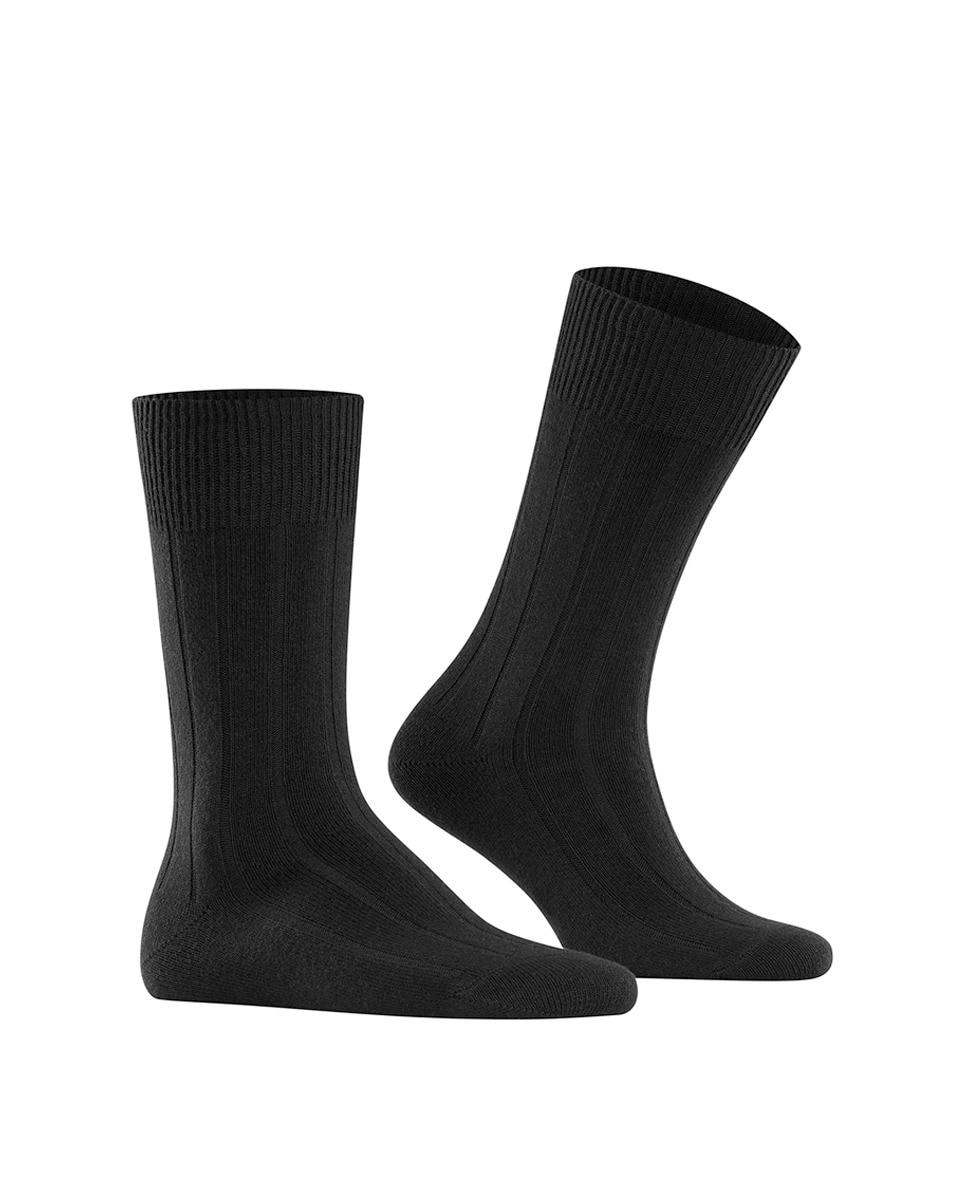 Imagen 1 de Calcetines cortos de hombre de lana y cachemira - Falke - Negro Negro