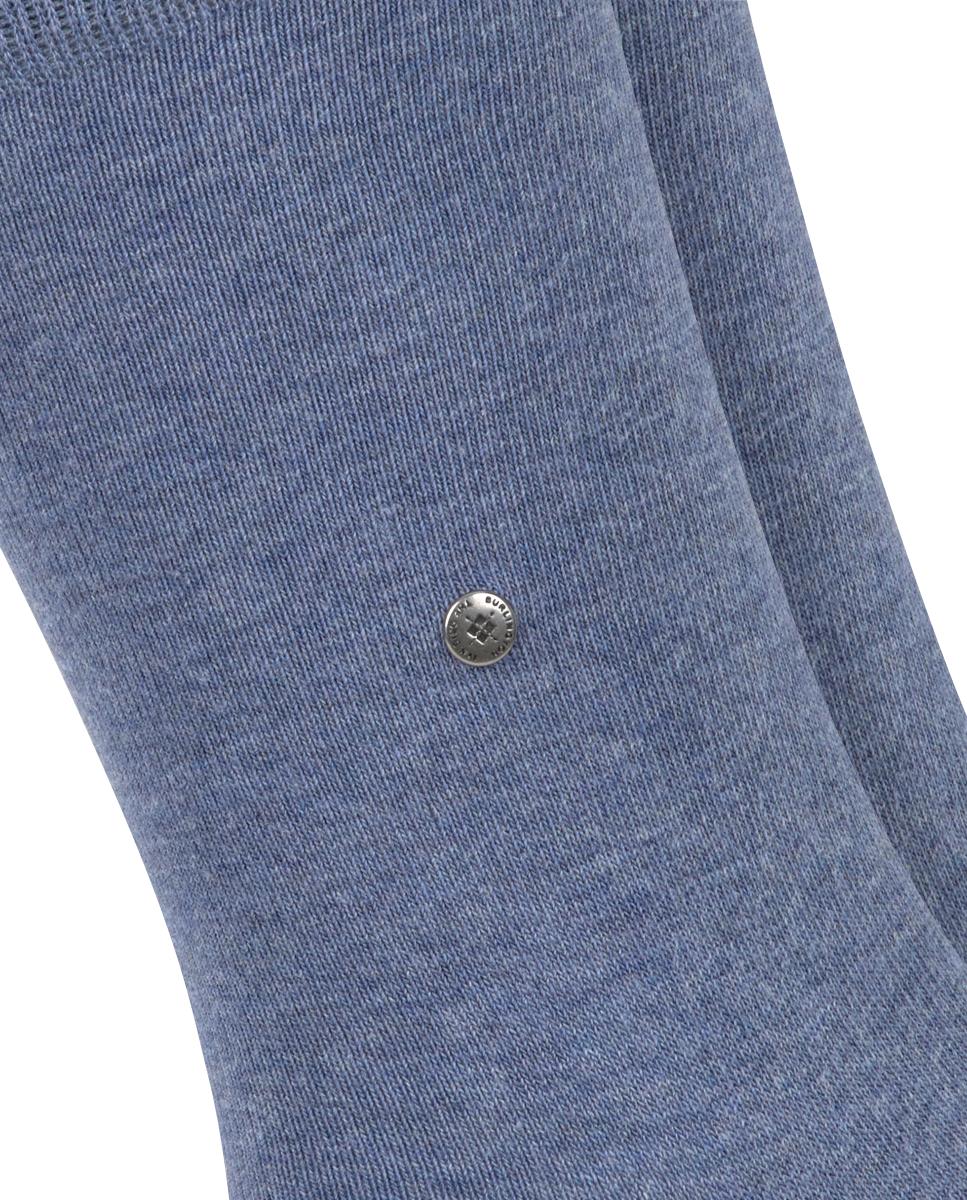 Pack doble calcetín liso algodón de hombre - Burlington - Azul índigo Azul índigo-5