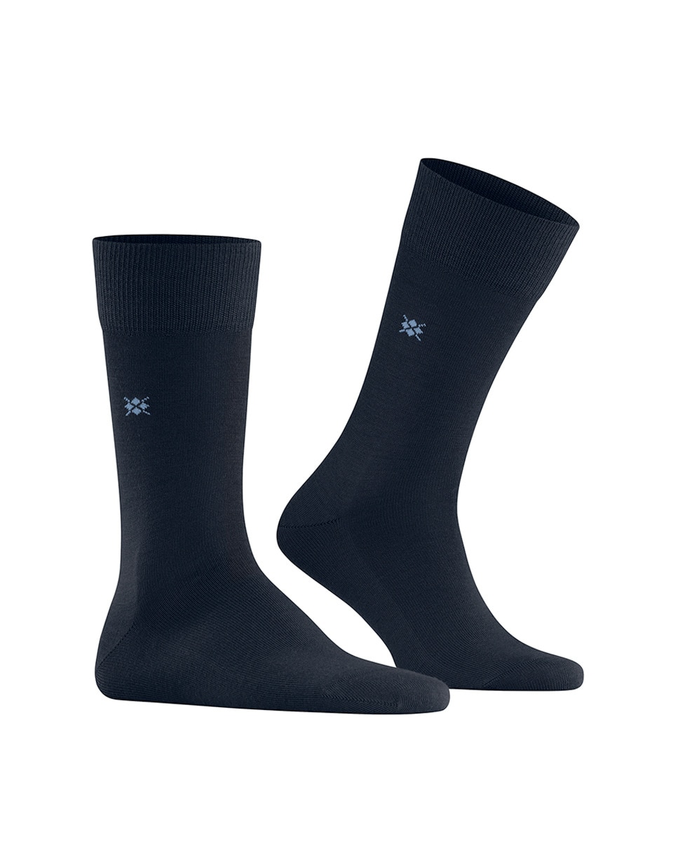 Calcetines cortos de hombre lisos - Burlington - Azul marino Azul marino-1