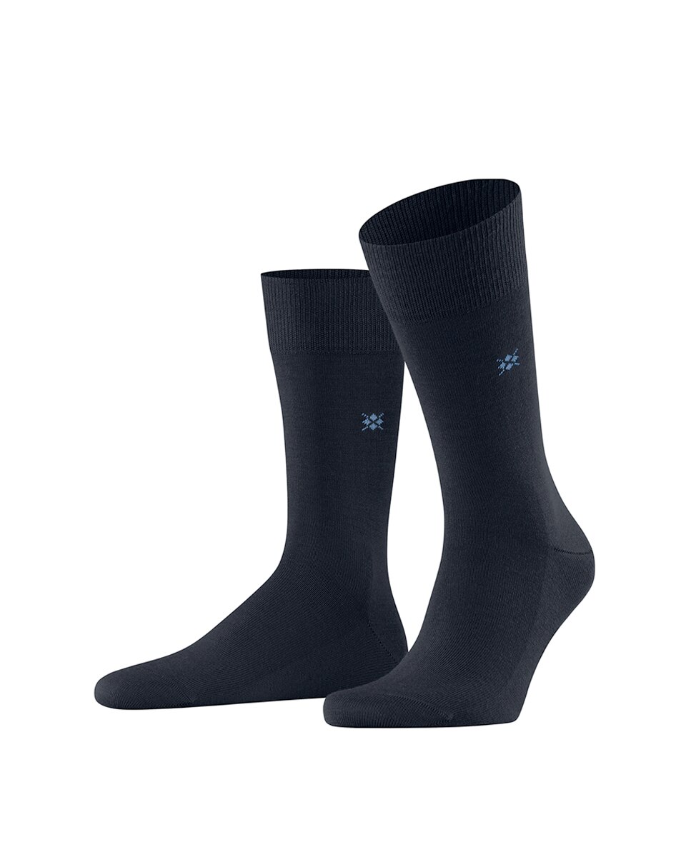 Calcetines cortos de hombre lisos - Burlington - Azul marino Azul marino-2
