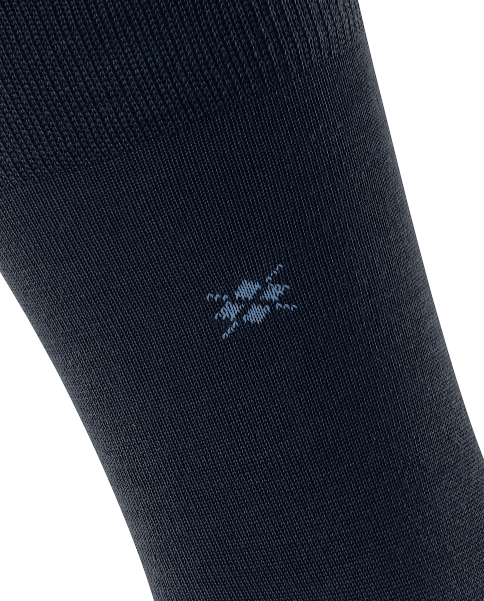 Calcetines cortos de hombre lisos - Burlington - Azul marino Azul marino-4