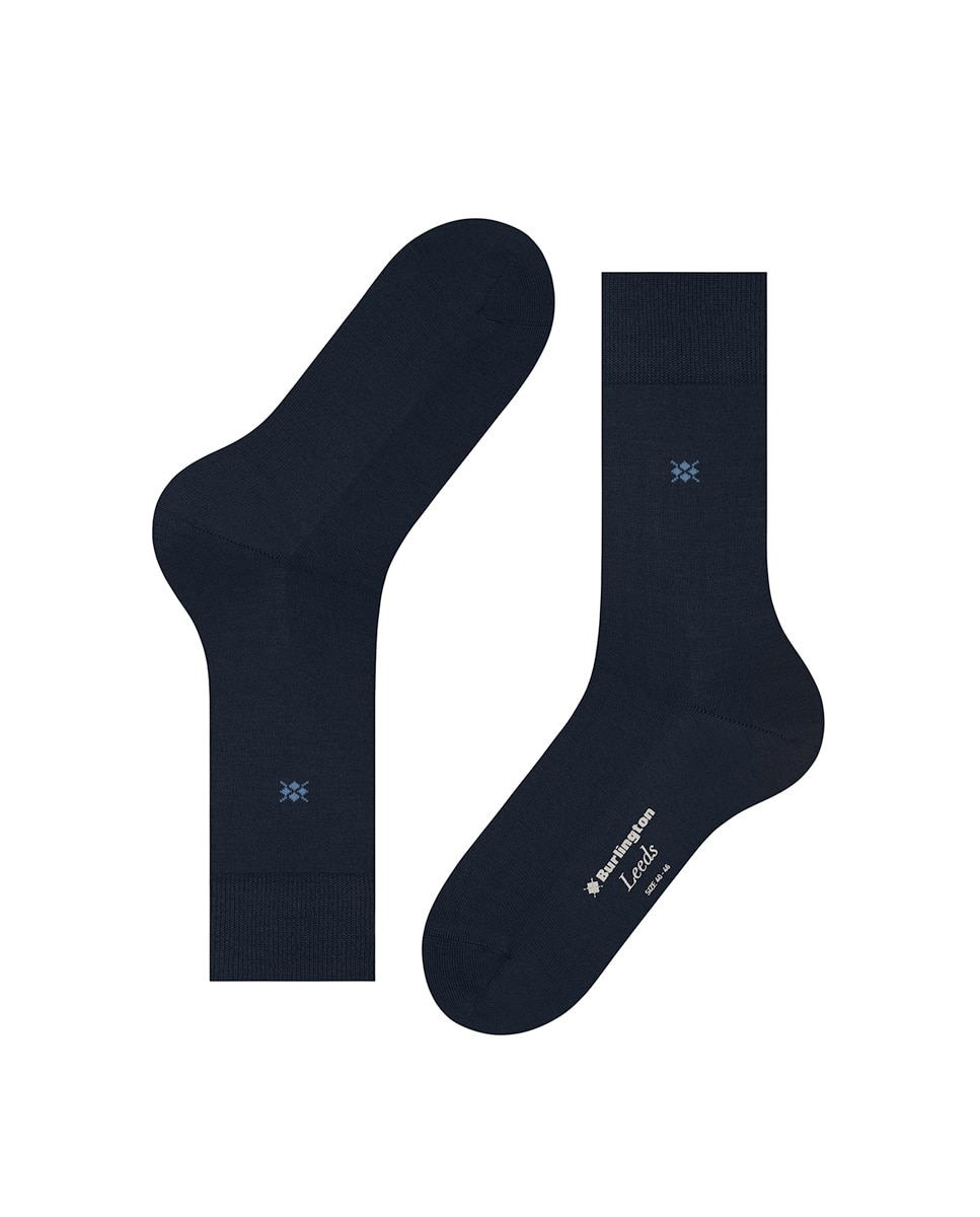 Calcetines cortos de hombre lisos - Burlington - Azul marino Azul marino-5