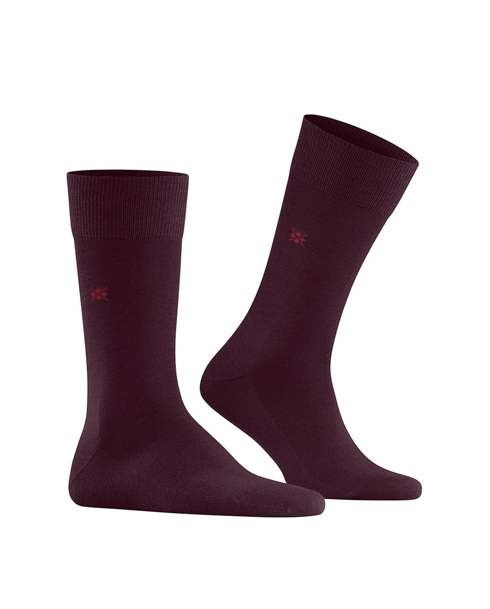 Calcetines cortos de hombre lisos - Burlington - Burdeos Burdeos-1