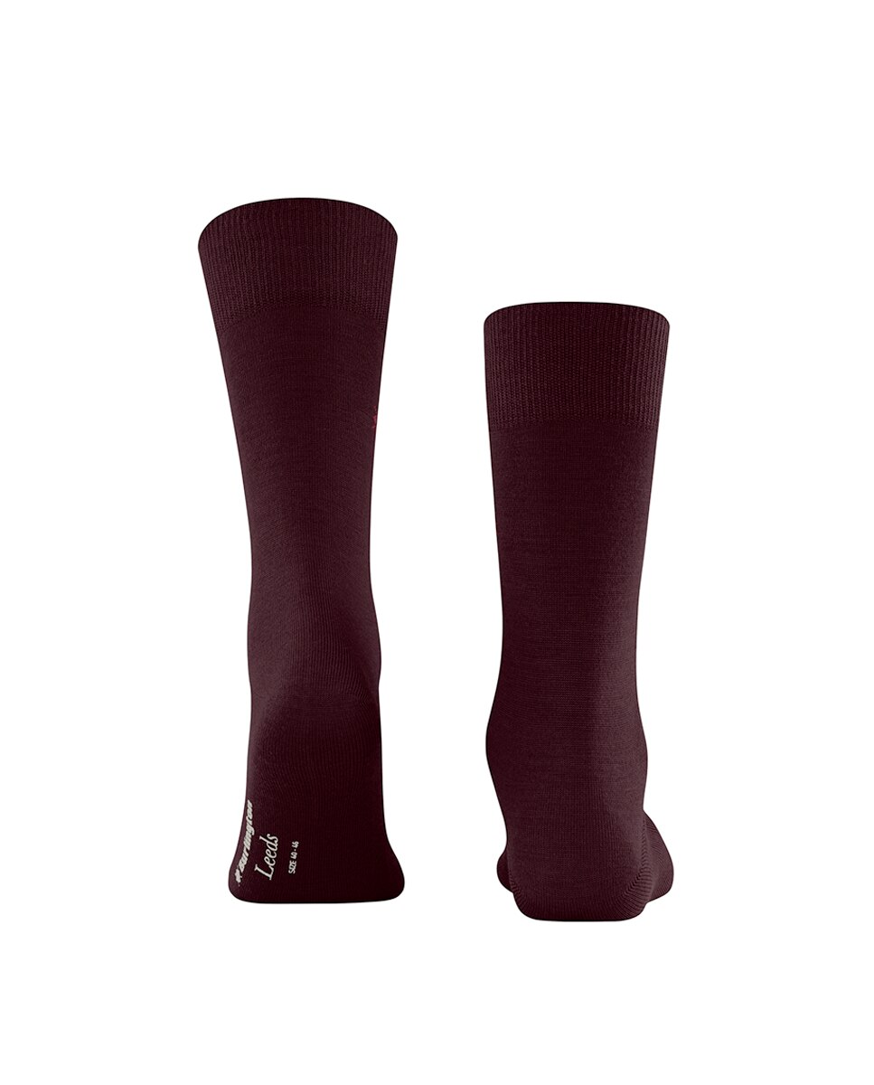 Calcetines cortos de hombre lisos - Burlington - Burdeos Burdeos-3