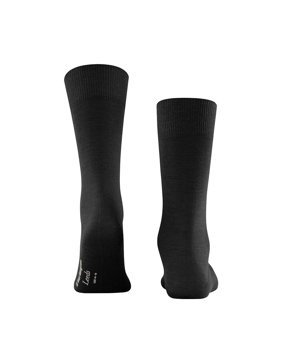 Calcetines cortos de hombre lisos - Burlington - Negro Negro-3