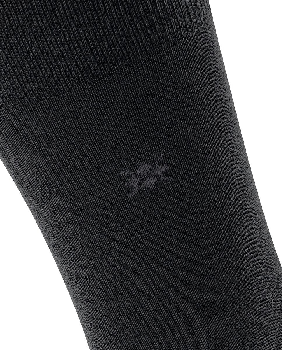 Calcetines cortos de hombre lisos - Burlington - Negro Negro-4