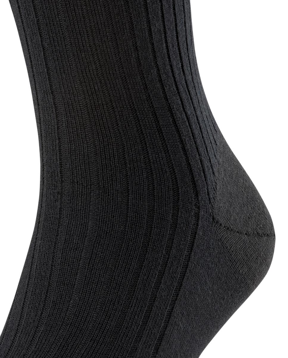 Meias curtas pretas de homem Preto-6