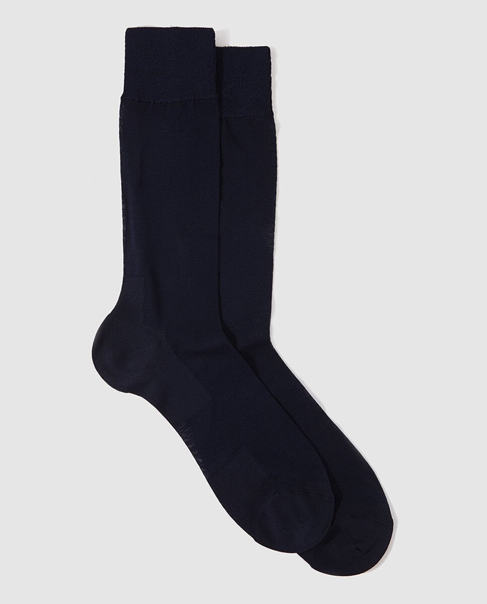Calcetines de hombre de ZD - Azul marino Azul marino-1