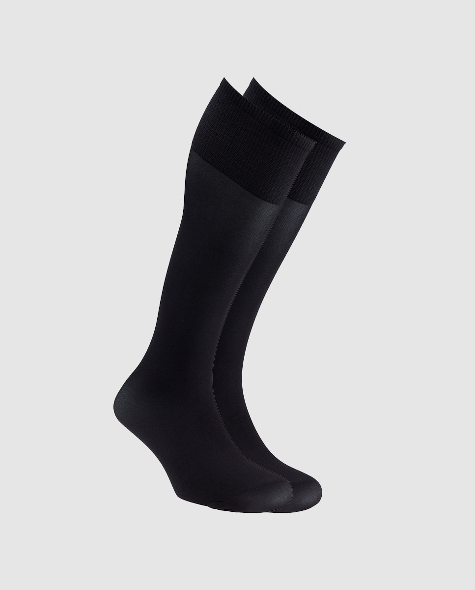 Calcetines de hombre - Ejecutivo - Negro Negro-1