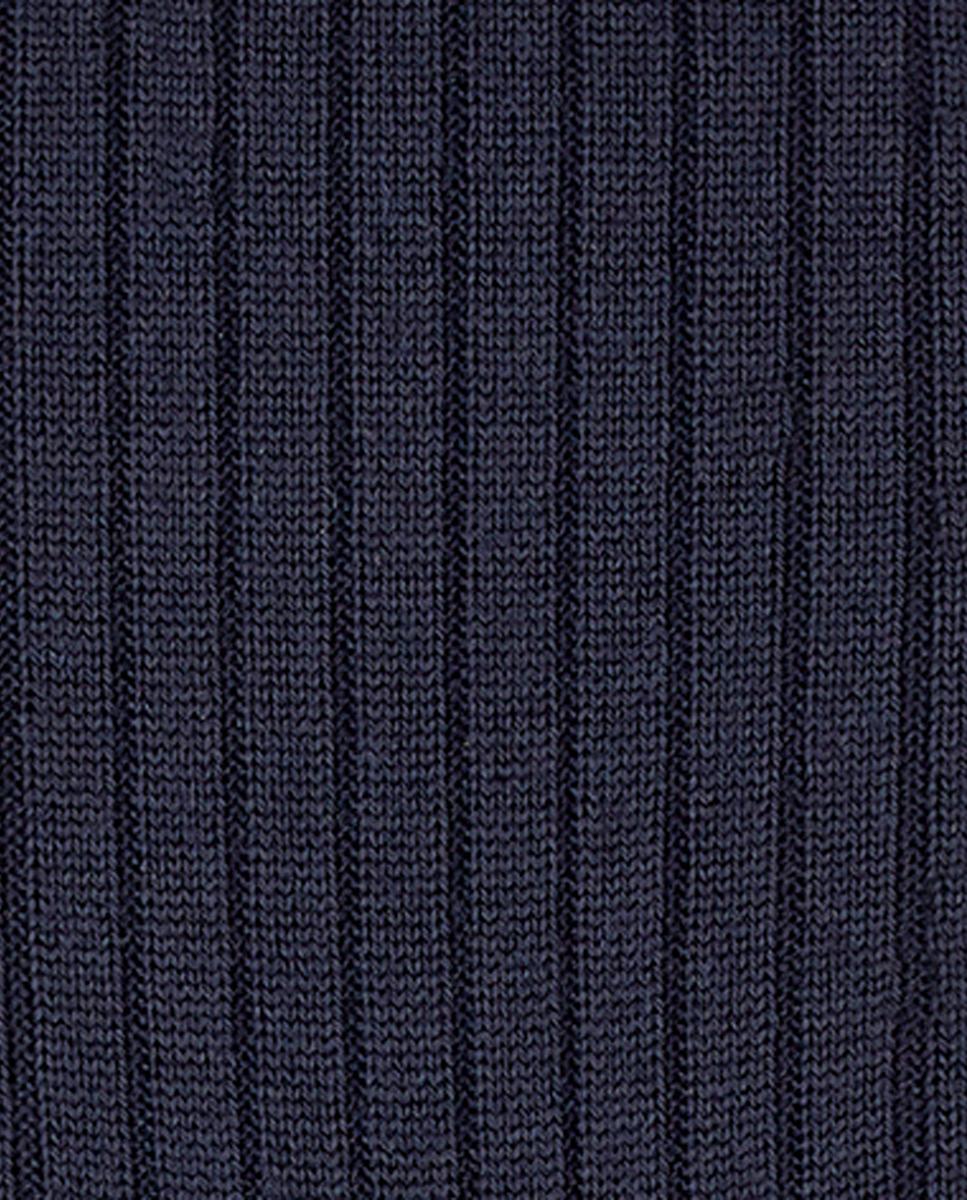 Meias curtas azuis de homem Azul-marinho-7