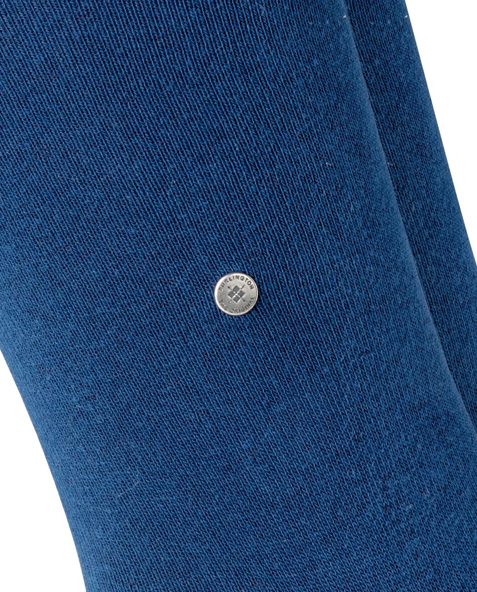 Pack de dois pares de meias de homem Burlington curtas pretas Azul-marinho-5