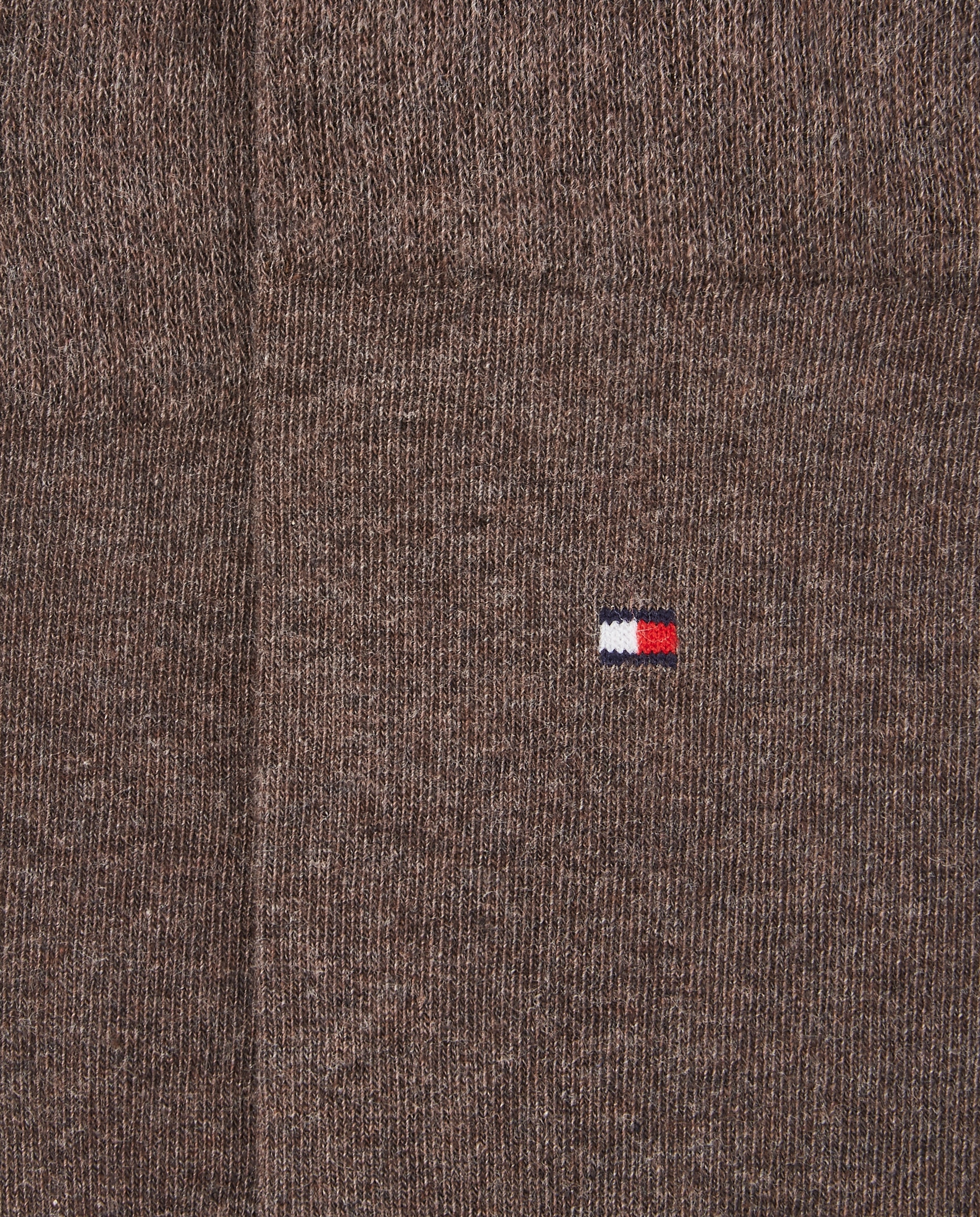 Pack de dois pares de meias cor jeans Castanho-2