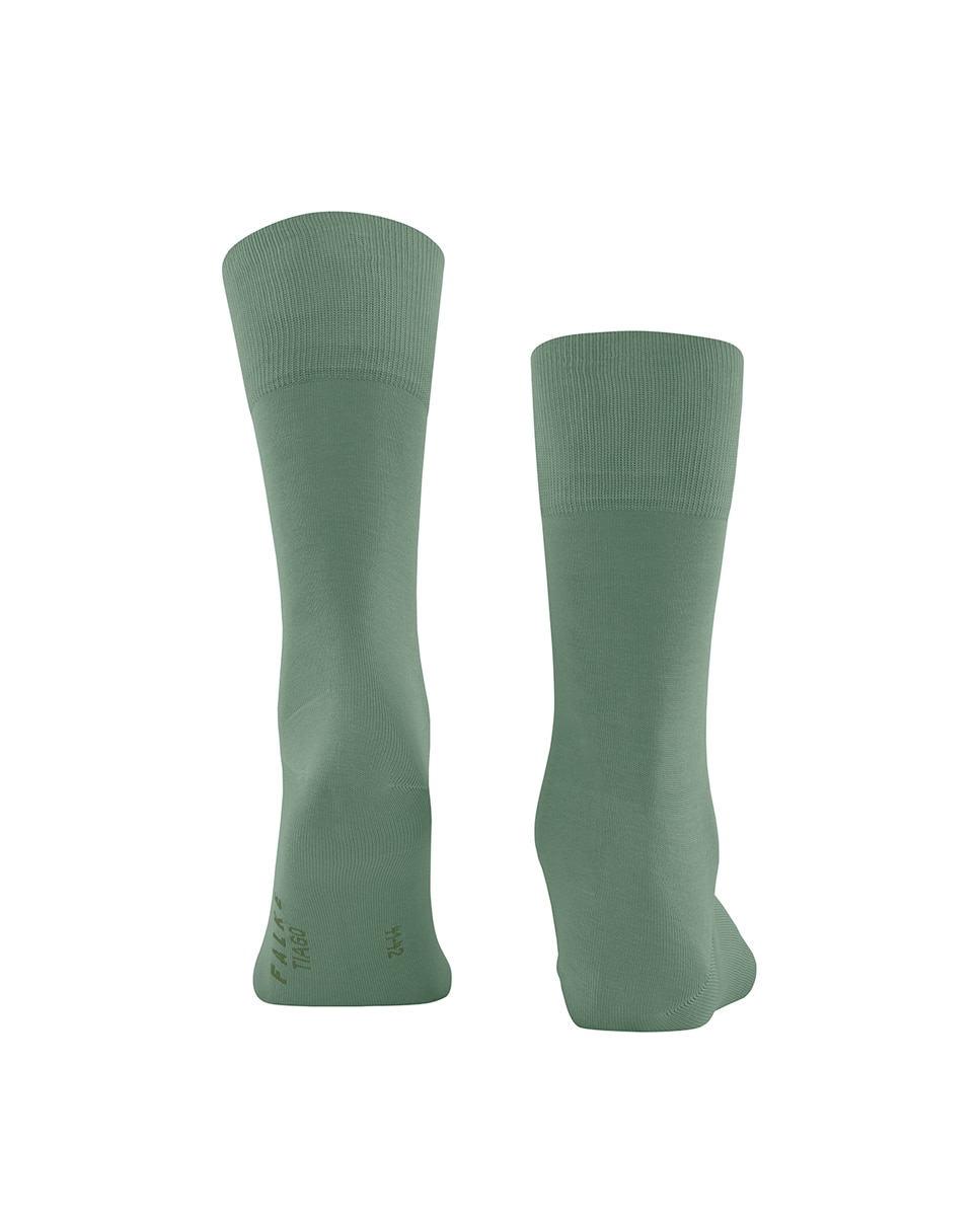 Meias Lisas com Fio da Escócia Verde Água-2