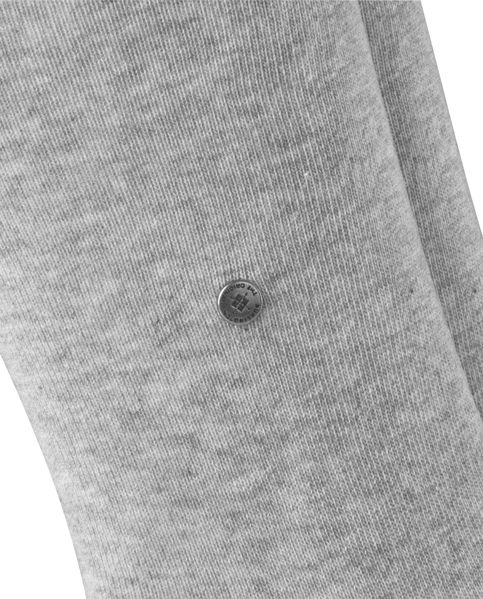 Pack doble calcetín liso algodón de hombre - Burlington - Gris Gris-5