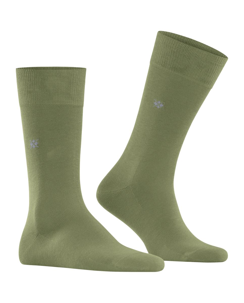 Imagen 1 de Calcetín liso algodón mercerizado de hombre - Burlington - Verde Verde