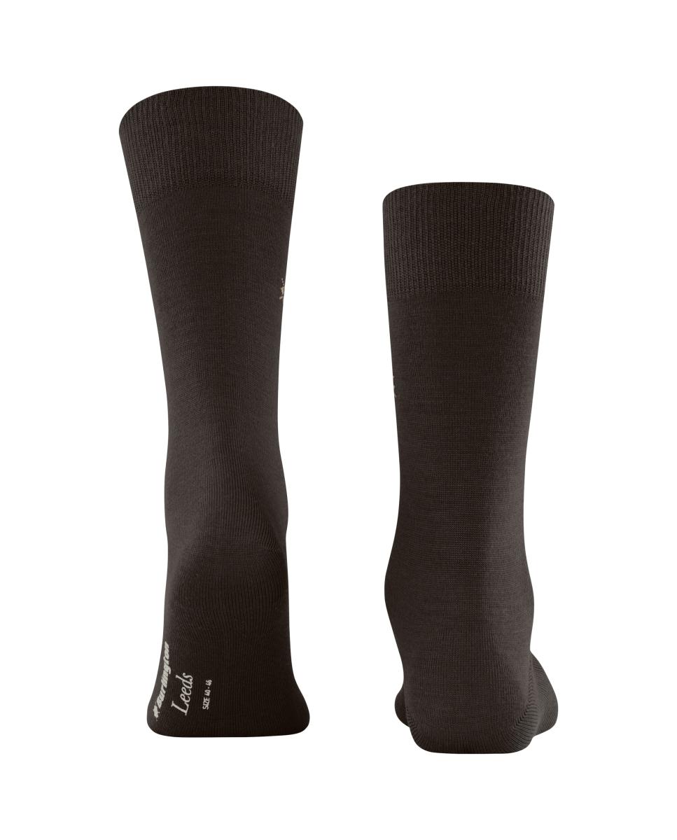 Calcetines cortos de hombre lisos - Burlington - Marrón Marrón-2