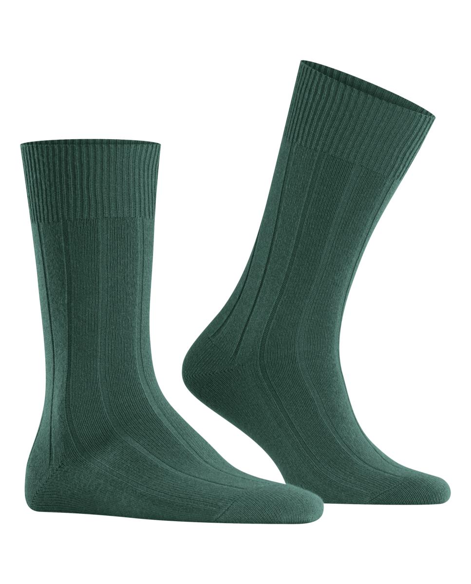 Imagen 1 de Calcetines cortos de hombre de lana y cachemira - Falke - Verde oscuro Verde oscuro