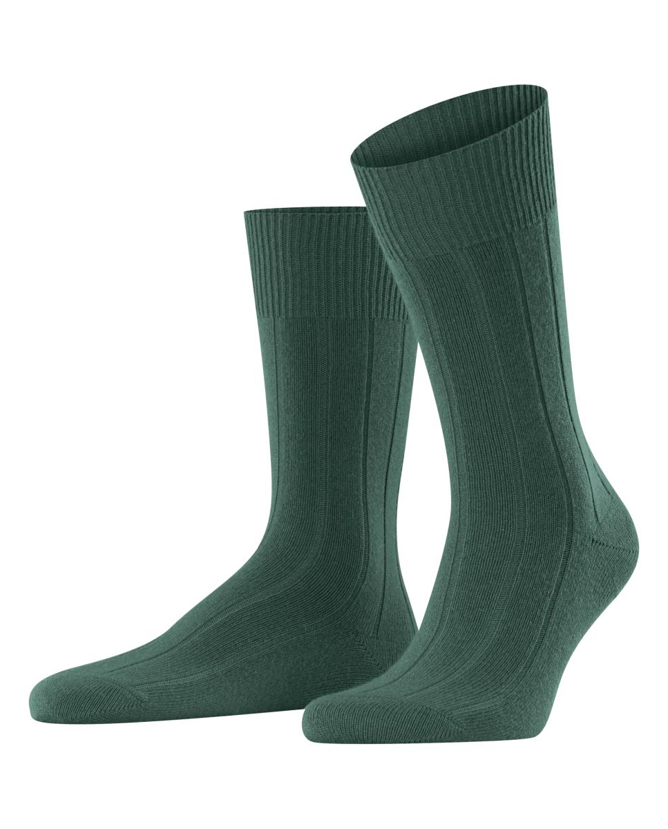 Imagen 3 de Calcetines cortos de hombre de lana y cachemira - Falke - Verde oscuro Verde oscuro