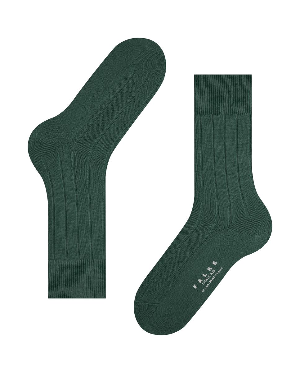 Imagen 4 de Calcetines cortos de hombre de lana y cachemira - Falke - Verde oscuro Verde oscuro