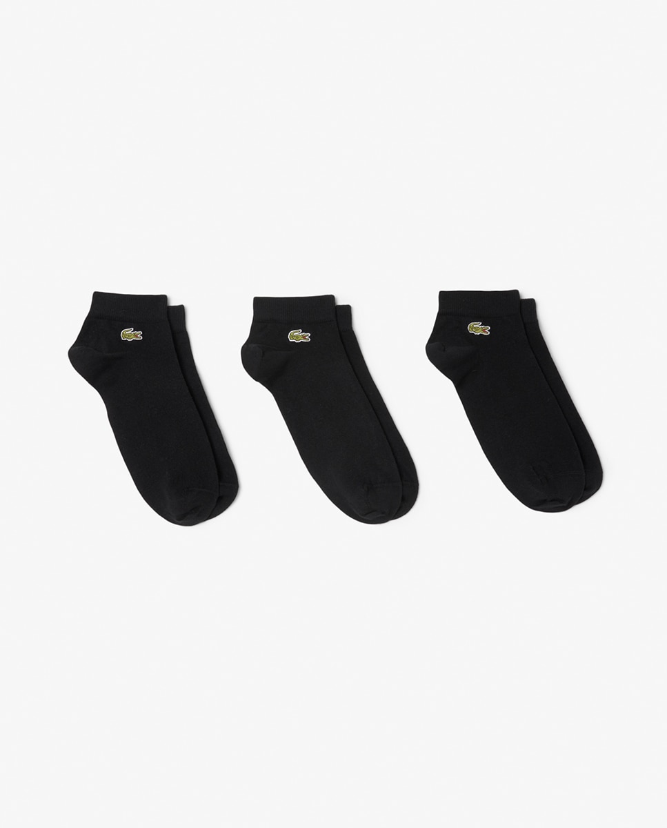 Imagem 0 de Pack de 3 Pares de Meias pelo Tornozelo Lisas