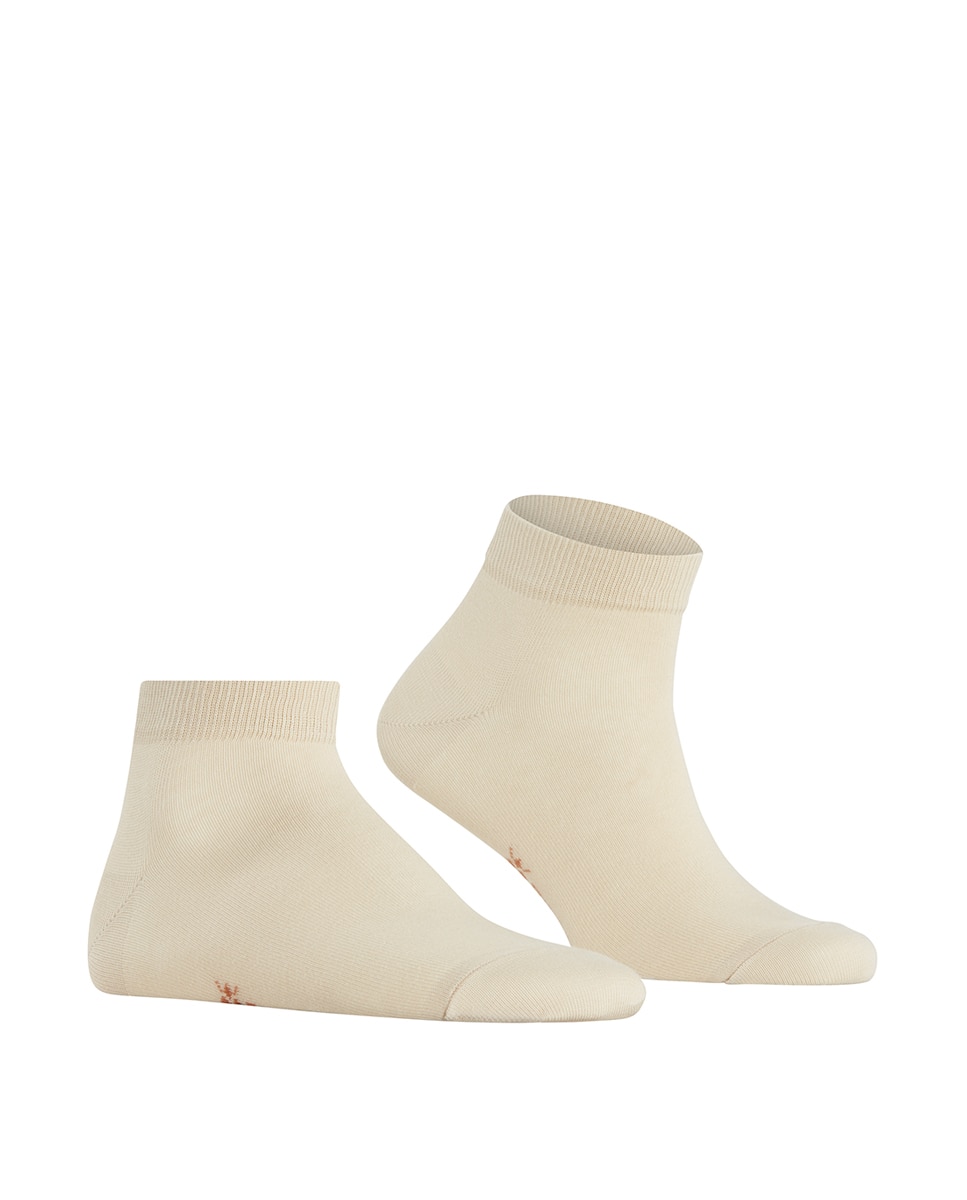 Calcetín tobillero hombre algodón liso - Burlington - Beige Beige-1