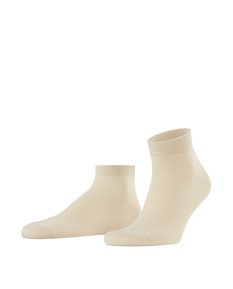 Calcetín tobillero hombre algodón liso - Burlington - Beige Beige-2