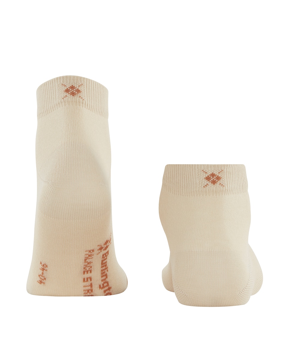 Calcetín tobillero hombre algodón liso - Burlington - Beige Beige-3