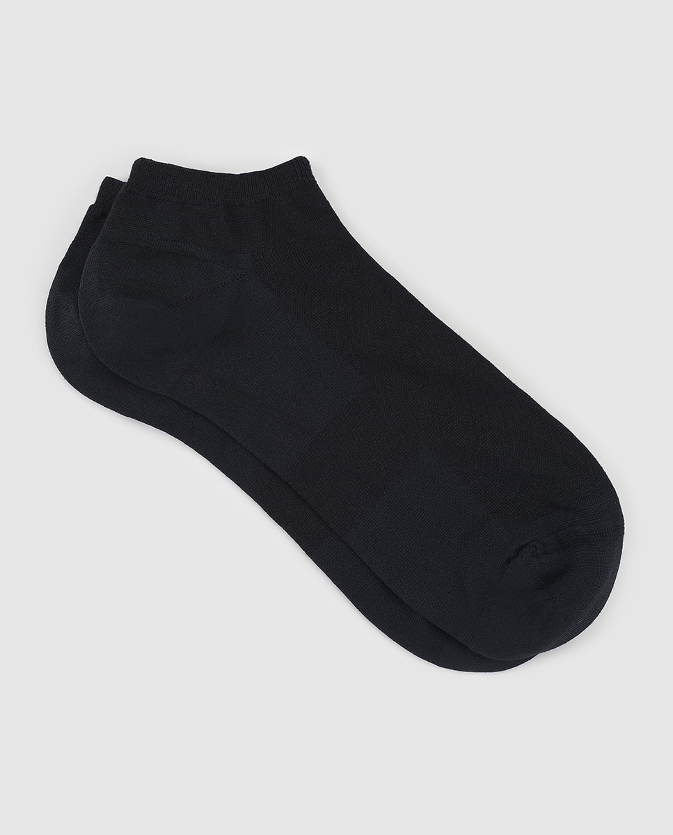 Imagen 1 de Calcetines de hombre ZD tobilleros - Negro Negro