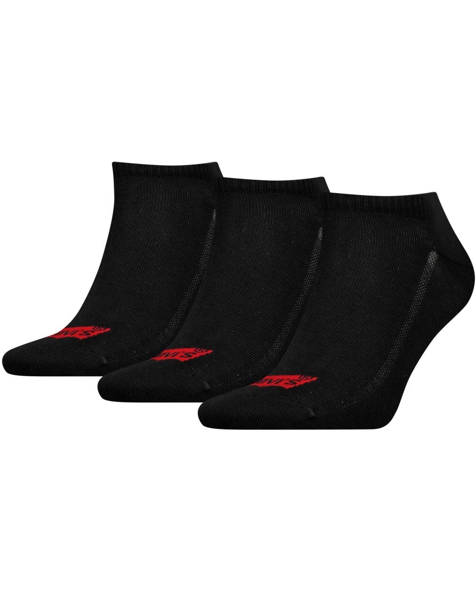Pack de três pares de meias pelo tornozelo cinzentas Cinzento-escuro-2