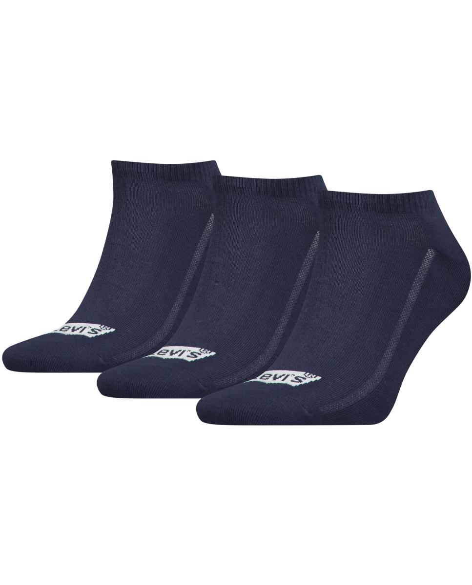 Meias pelo Tornozelo (Pack de 3 Pares) Azul-marinho-2