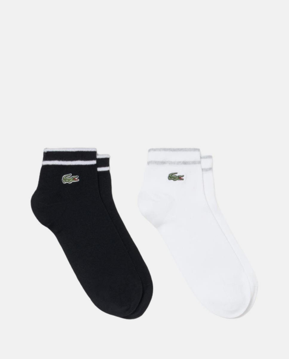 Pack de dos calcetines deportivos de hombre lisos. - Lacoste - Multicolor Multicolor-1
