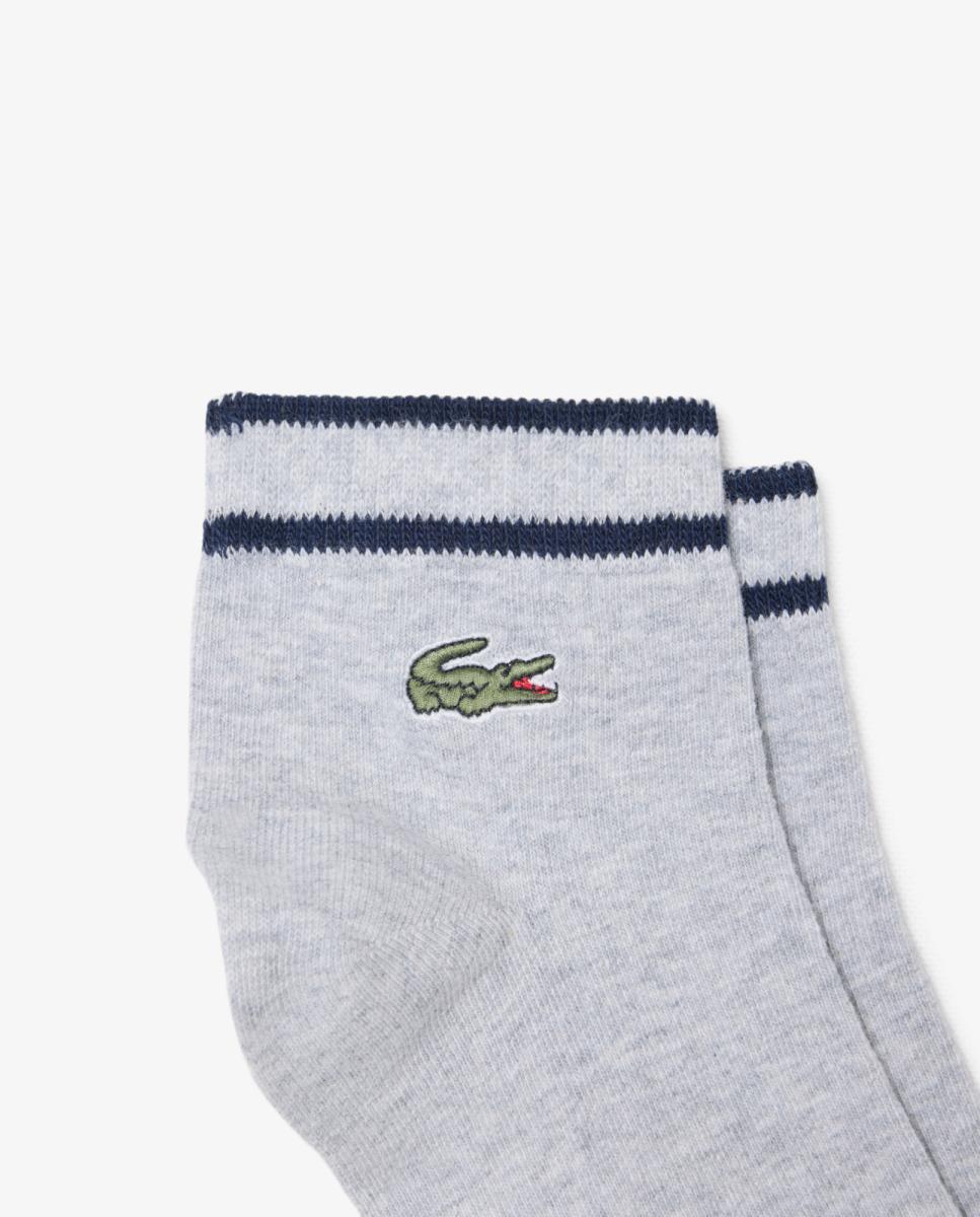 Pack de dos calcetines deportivos de hombre lisos. - Lacoste - Multicolor Multicolor-2