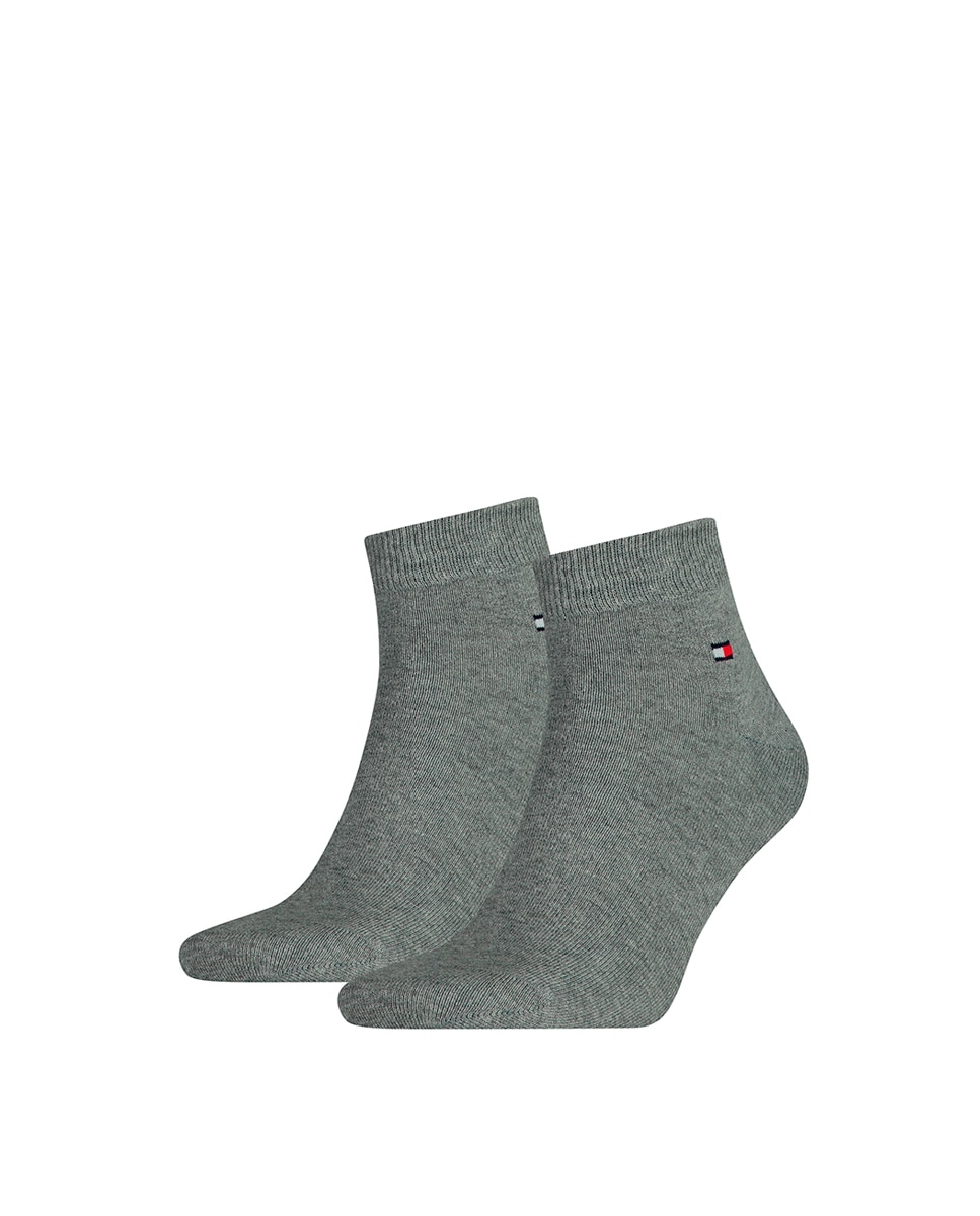 Pack de 2 Pares de Meias de Cano Curto Cinzento-2