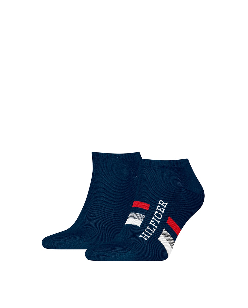 Pack de 2 Pares de Meias pelo Tornozelo Azul-marinho-4