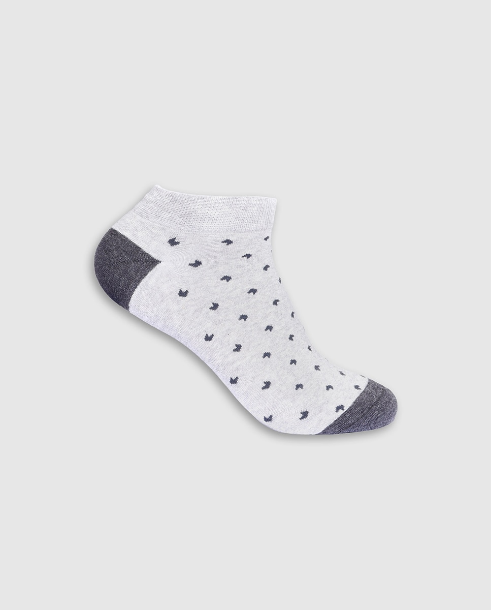 Imagem 0 de Meias pelo Tornozelo com Estampado