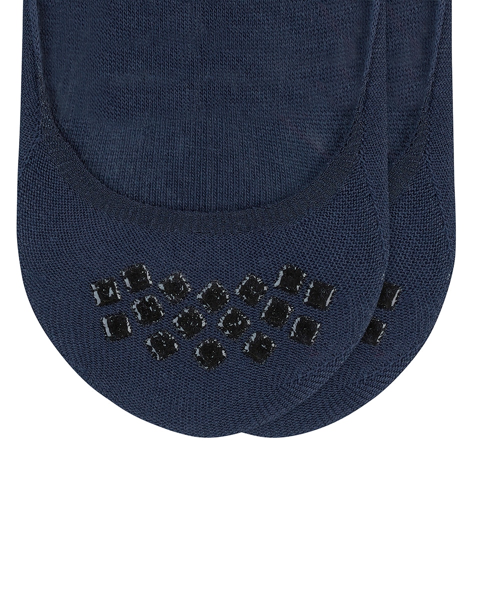 Pack de Dois Pezinhos Invisíveis Lisos Azul-marinho-5