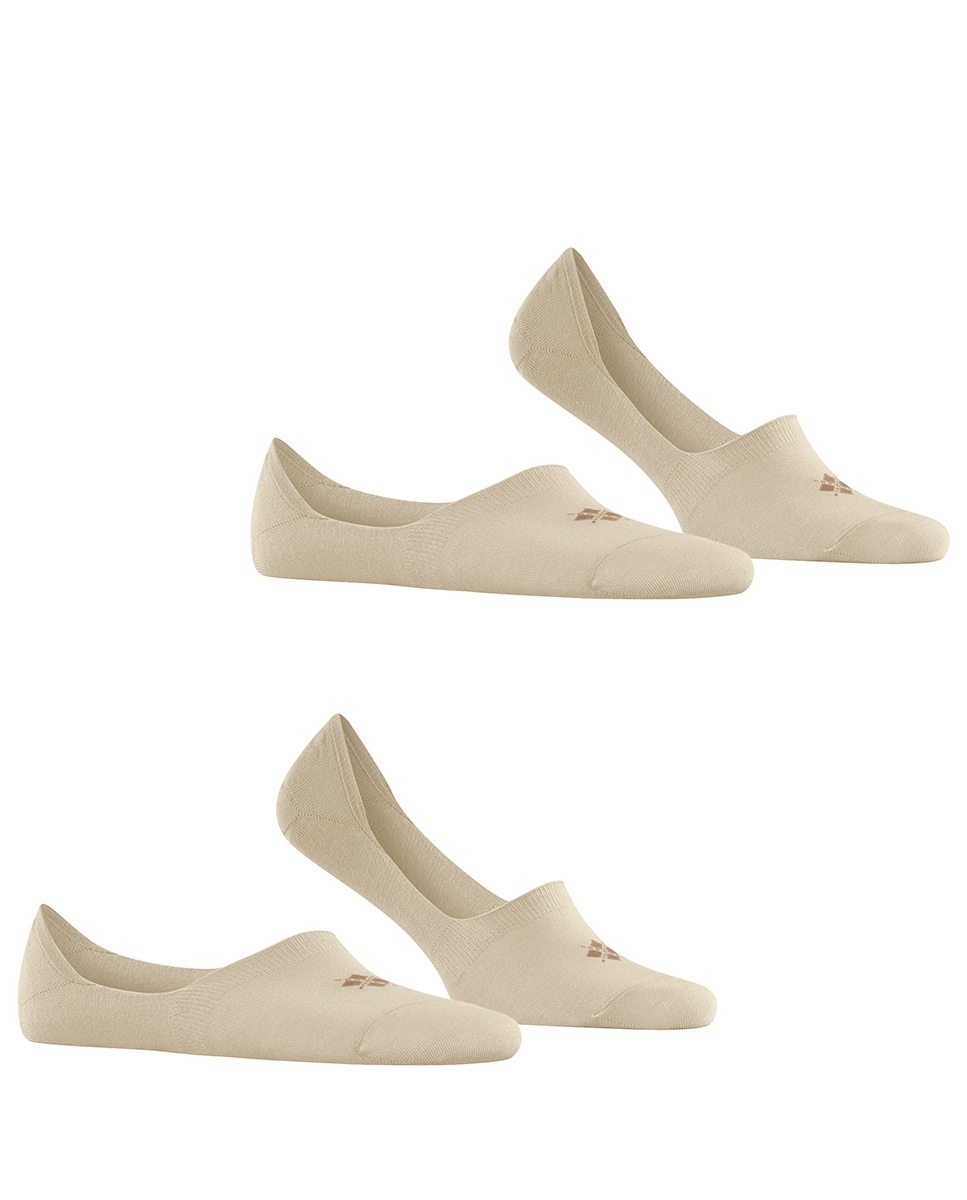 Pack de Dois Pezinhos Invisíveis Lisos Bege-1