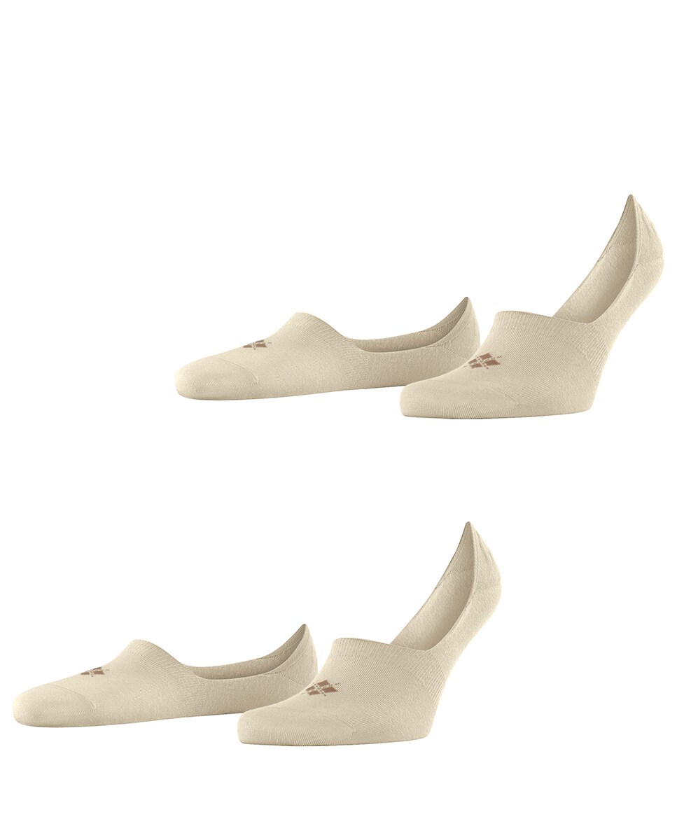 Pack de Dois Pezinhos Invisíveis Lisos Bege-2