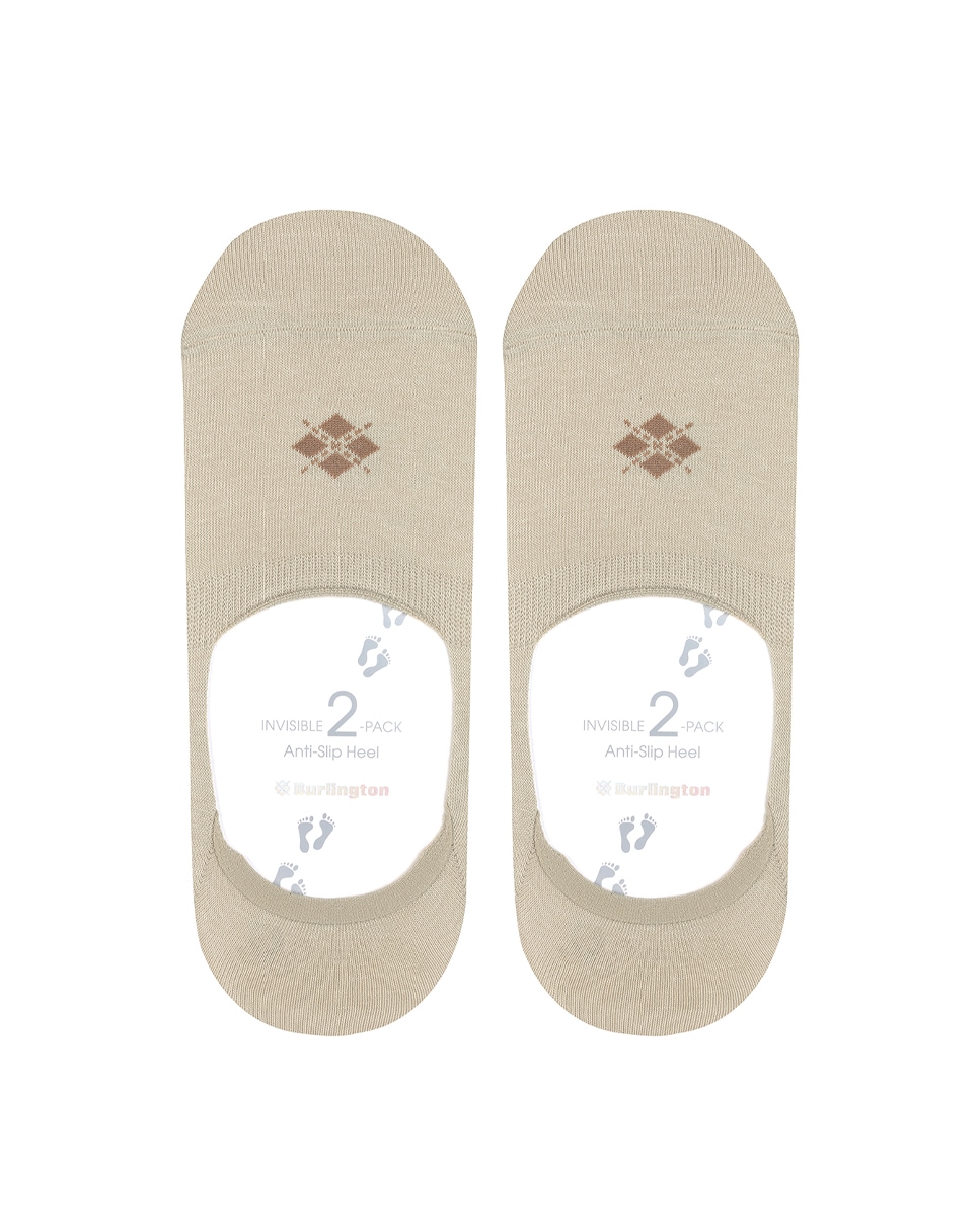 Pack de Dois Pezinhos Invisíveis Lisos Bege-4